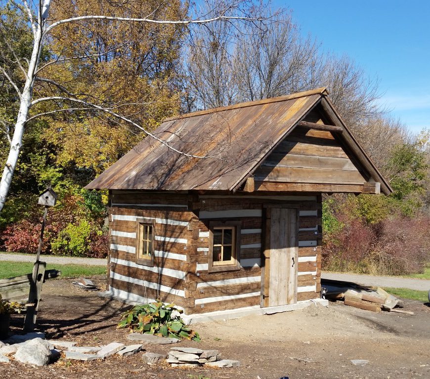 These are used as hunting cabins, garden sheds, etc.